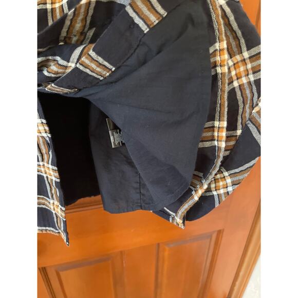 Sanctuary faux wrap button down shirt dress size M - Picture 5 of 5